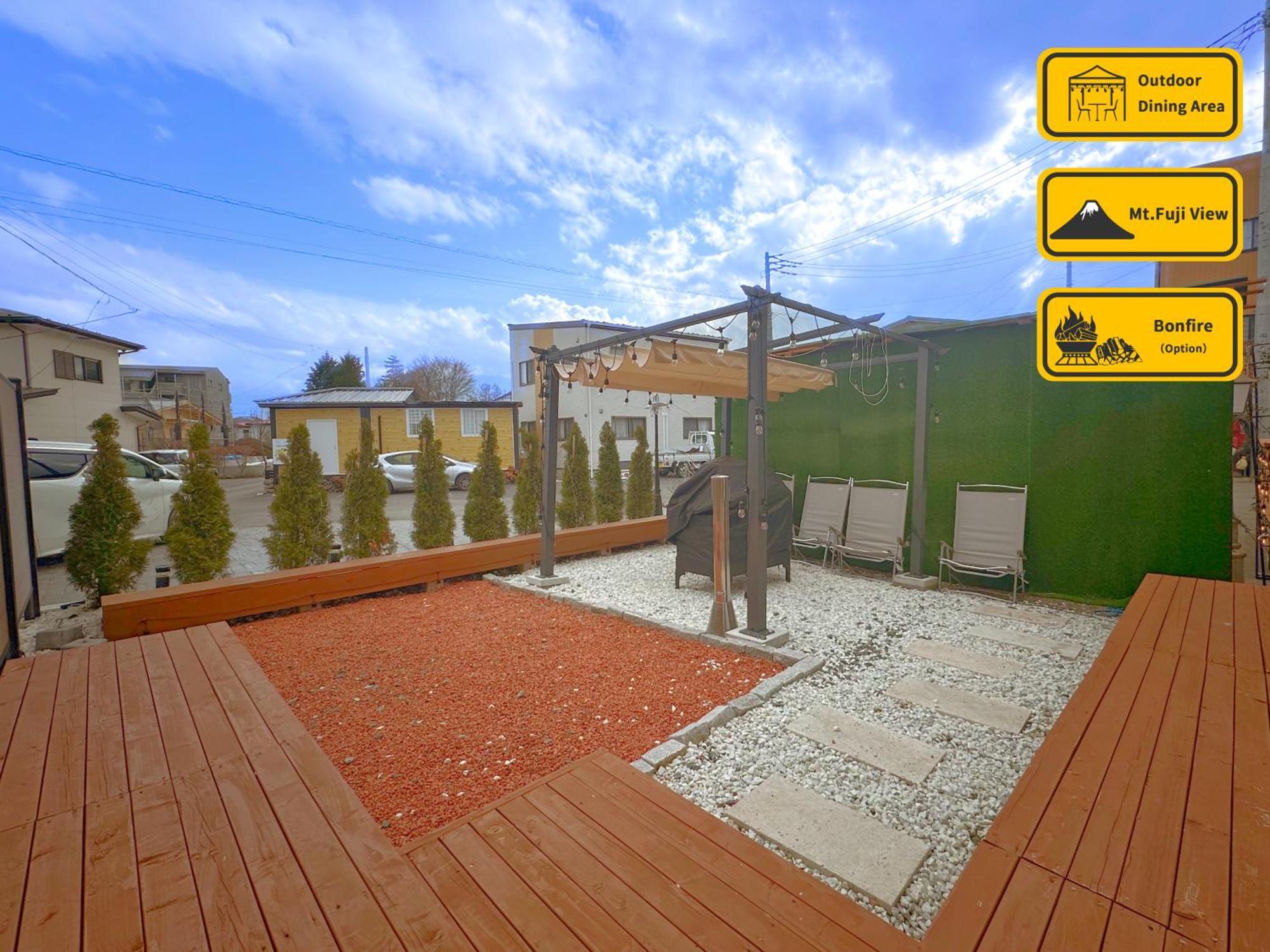 ヴィラ山間堂premier Garden Villa Bbq Bonfire Fuji View Annovillas Sankando 후지카와구치코 외부 사진